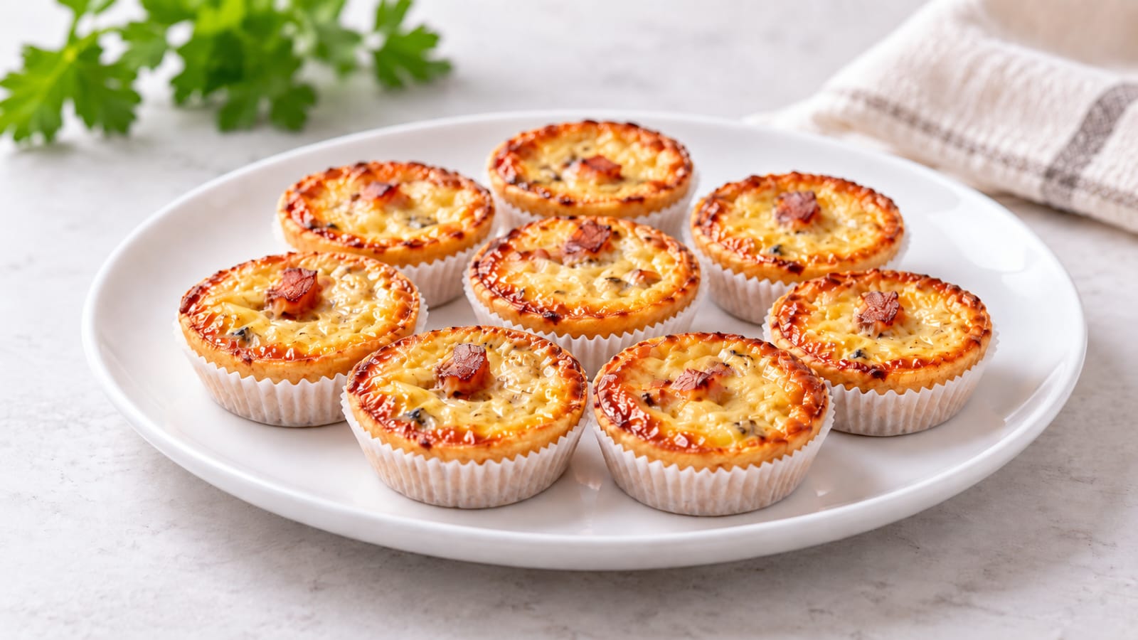 Miniquiches Lorraine